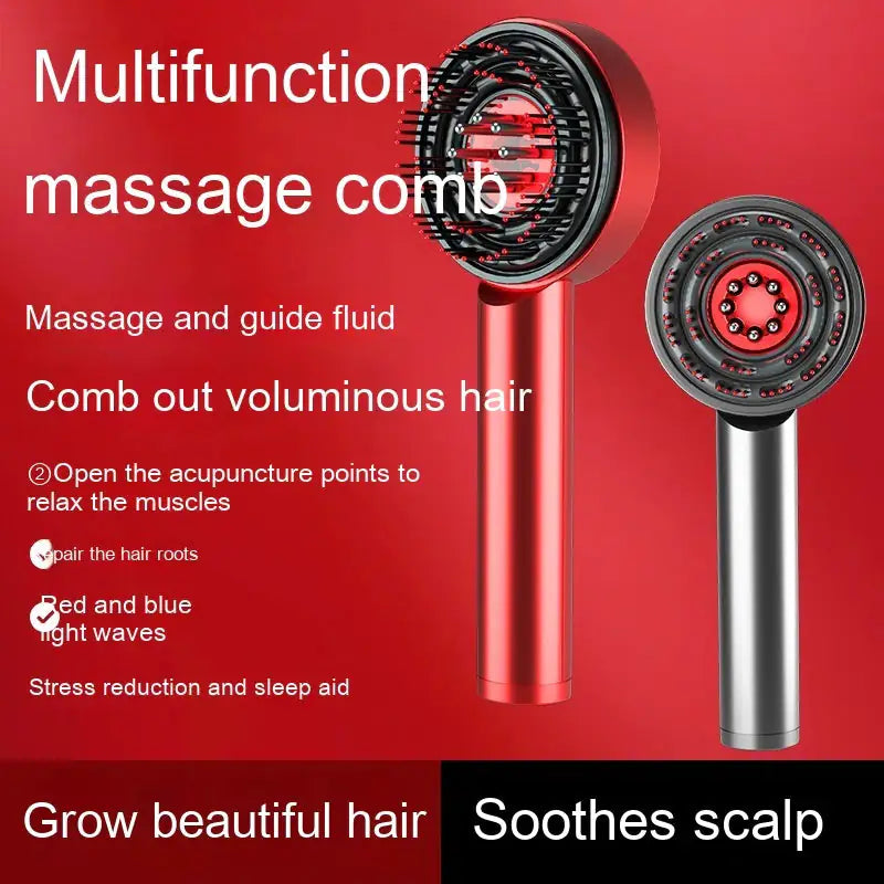 Infrared Fluffy Comb Scalp Massager