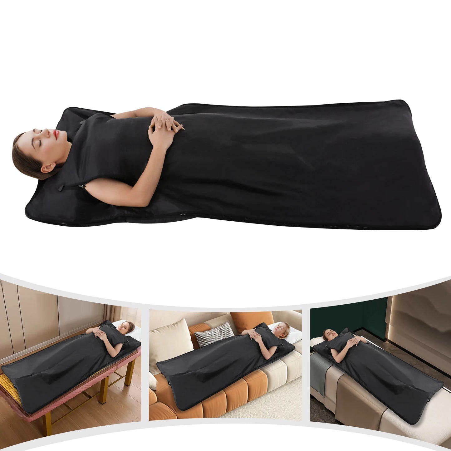 Portable Infrared Sauna Blanket for Detoxification