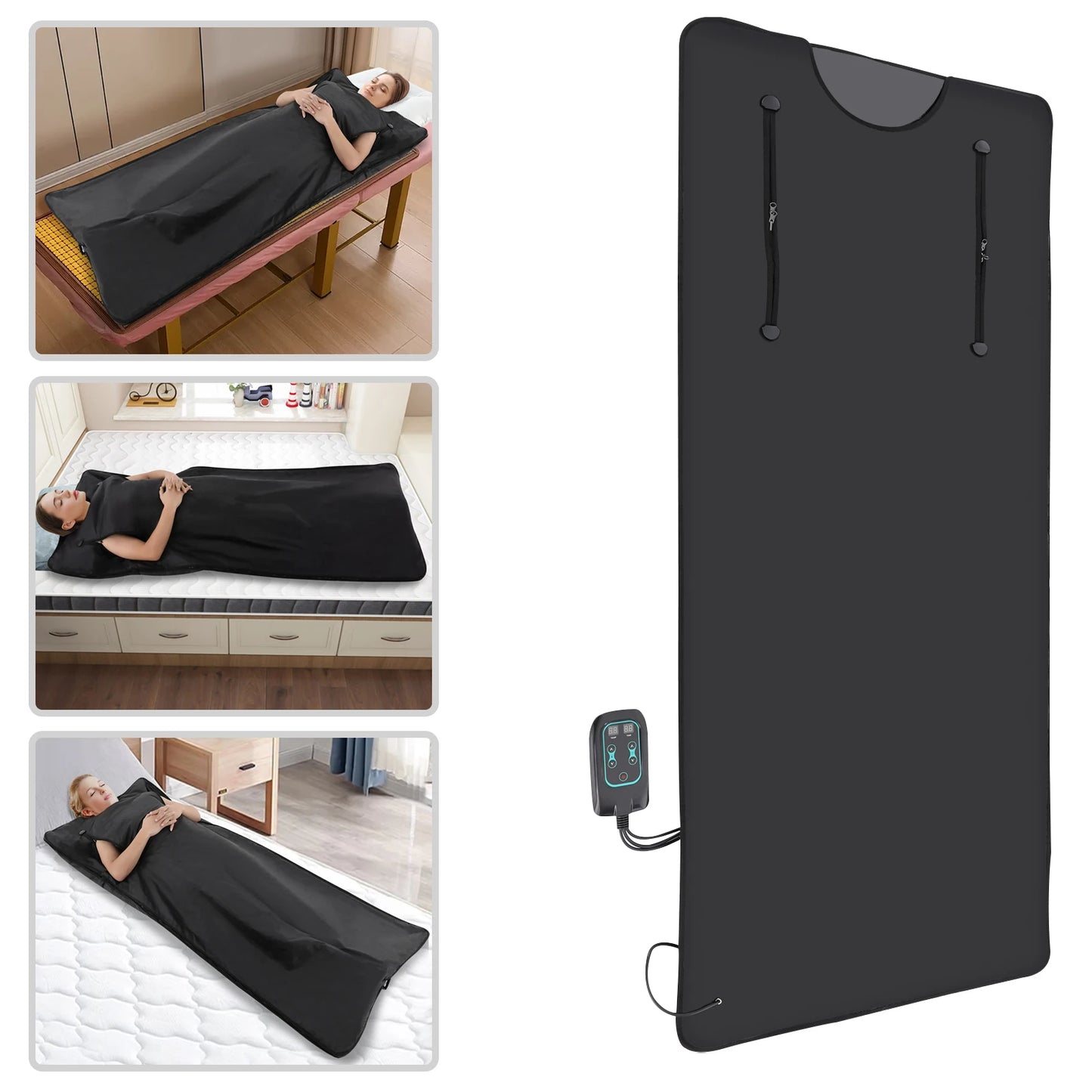 Portable Infrared Sauna Blanket for Detoxification