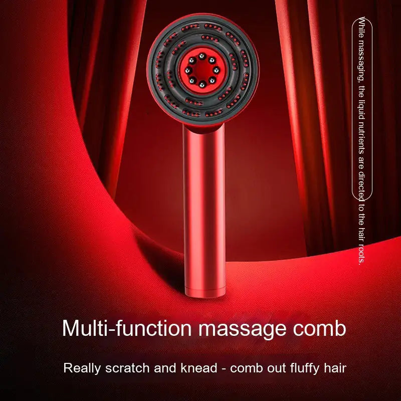 Infrared Fluffy Comb Scalp Massager