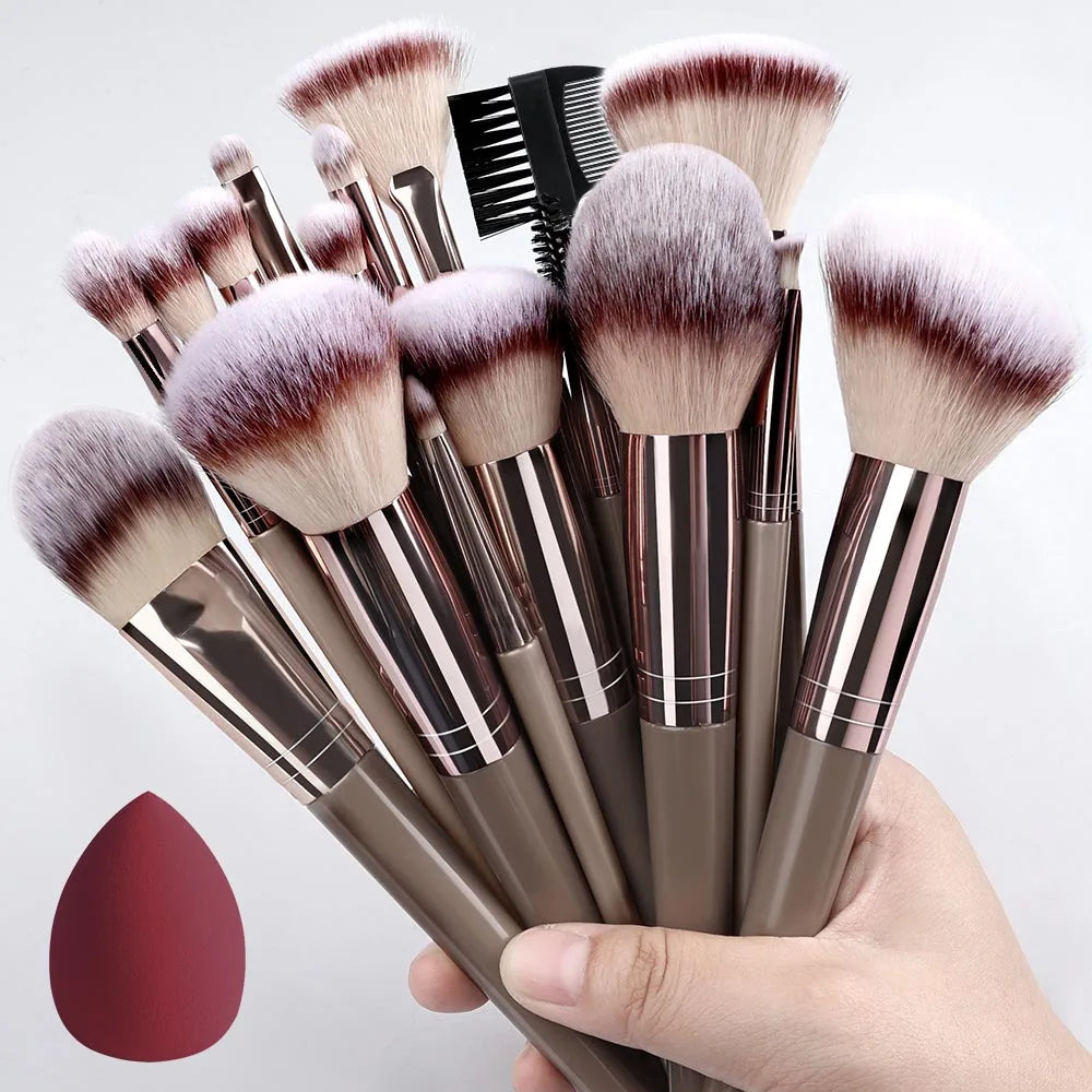 Glamorous Glow Makeup Brush Set